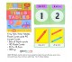 Tiny Tots Time Tables Flash Cards with 40 Large Cards
